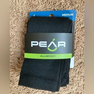 NWT Allsport Black Soccer Socks